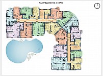 Месембрия Палас, План-схема