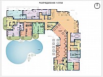 Месембрия Палас, План-схема
