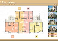 Вилла Катерина, План-схема