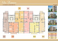 Вилла Катерина, План-схема