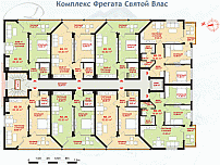 Фрегата, План-схема