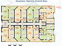 Фрегата, План-схема