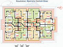 Фрегата, План-схема